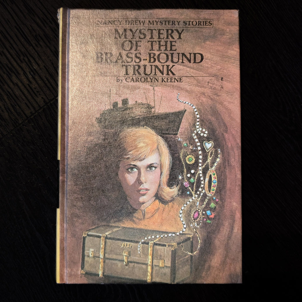 17 The Mystery of the Brass-Bound Trunk Nancy Drew Mystery Books