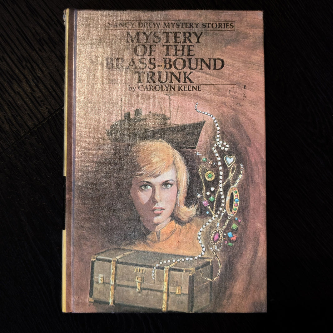 17 The Mystery of the Brass-Bound Trunk Nancy Drew Mystery Books