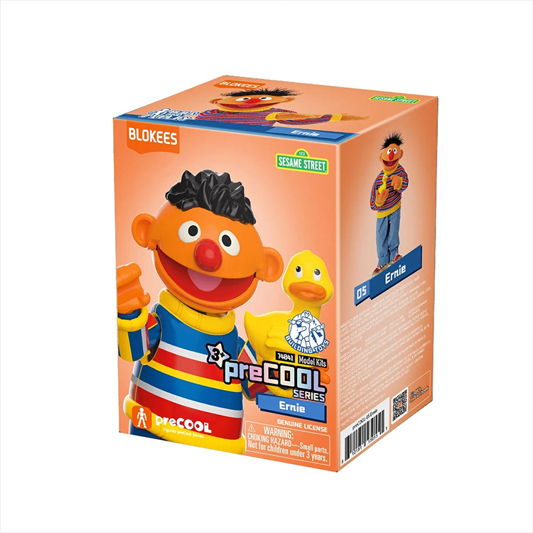 Ernie from Sesame Street Blokees Mini Model Kit | 5" Scale image 1