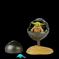 The Child Star Wars Vintage Collection Action Figure by Hasbro, 1:18 scale figure in floating cradle display with accessories new in box