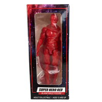 Vitruvian H.A.C.K.S. Superhero Red Blanks Male Action Figure – 1/18 Scale Collectible by Boss Fight Studio Llc new in box