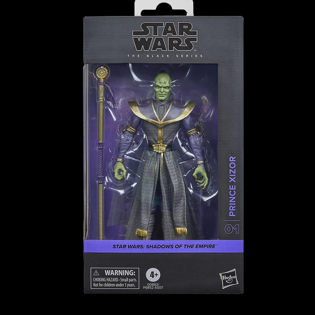 Prince Xizor Action Figure Star Wars Black Series 1:12 Scale image 0
