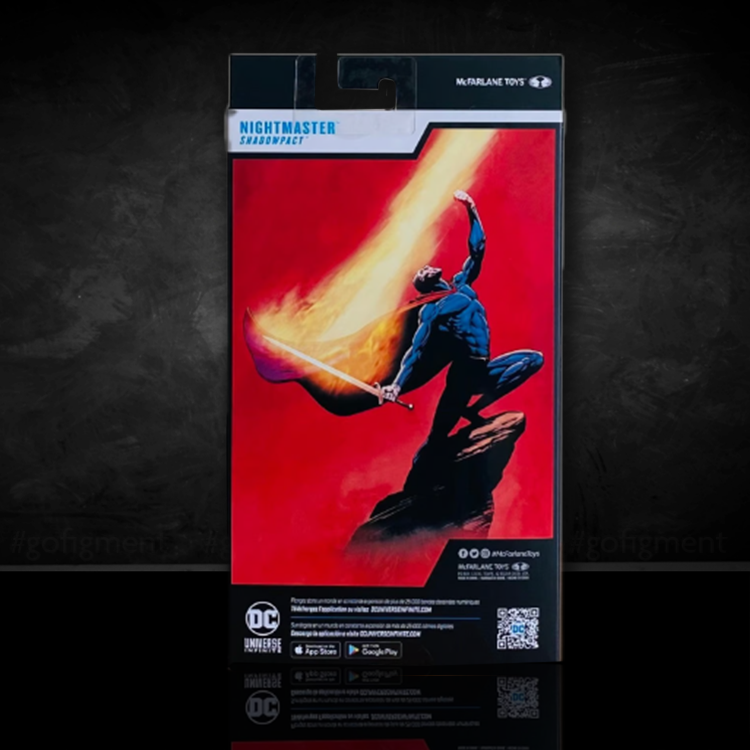 Nightmaster DC Multiverse Red Platinum 7-Inch Scale Action Figure image 2