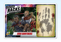 Vitruvian H.A.C.K.S. Action Figure: Series Z - Jean Brothers – Fortification Specialists & Survivor Heroes 1:18 Scale by Boss Fight Studio Llc
