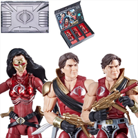 Hasbro GI Joe Classified Series COBRA 3 Pack with Baroness, Tomax, and Xamot figures in detailed collector packaging