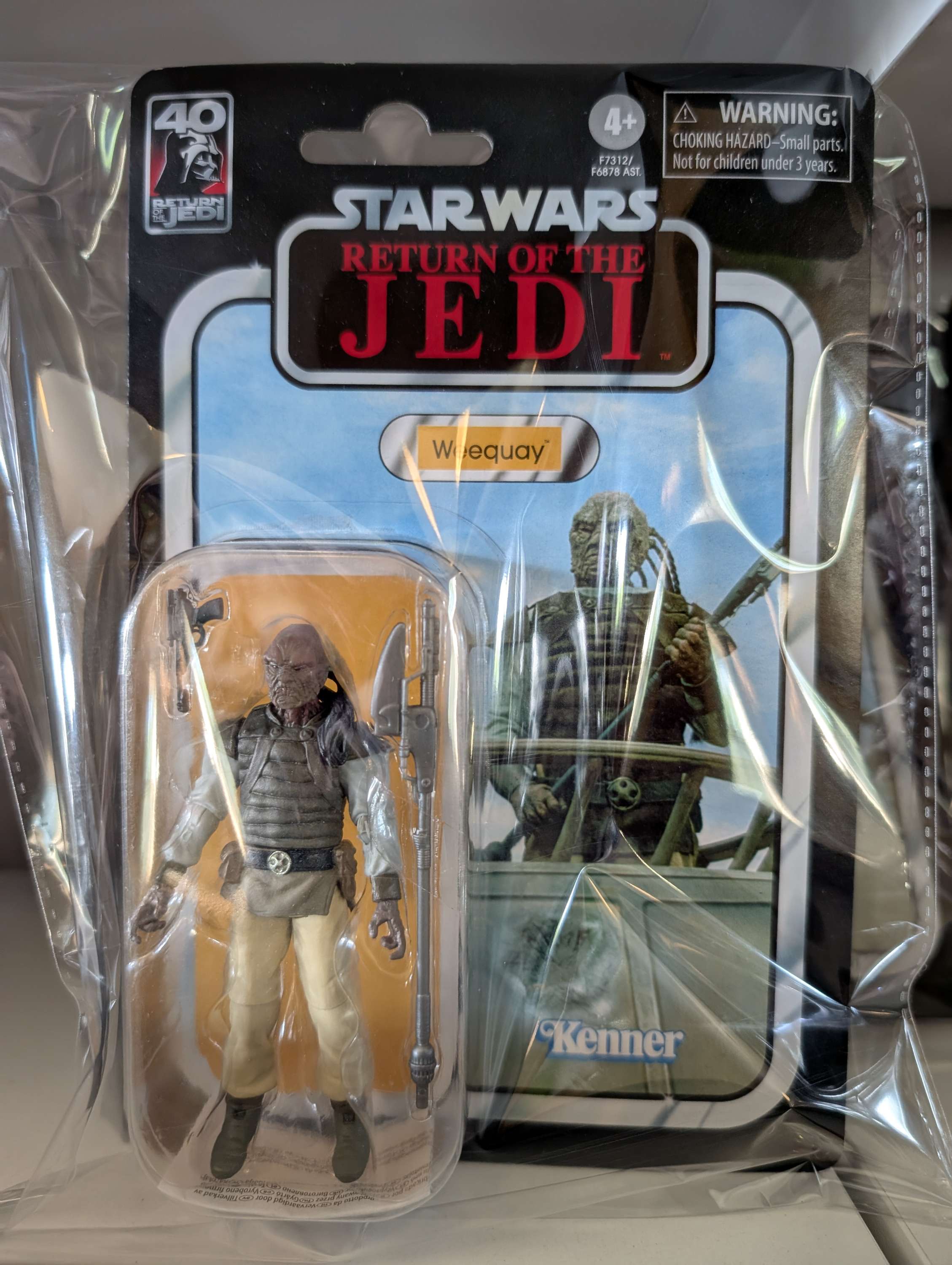 Weequay Action Figure Star Wars Vintage Collection VC107 by Hasbro new in box with Return of the Jedi card back