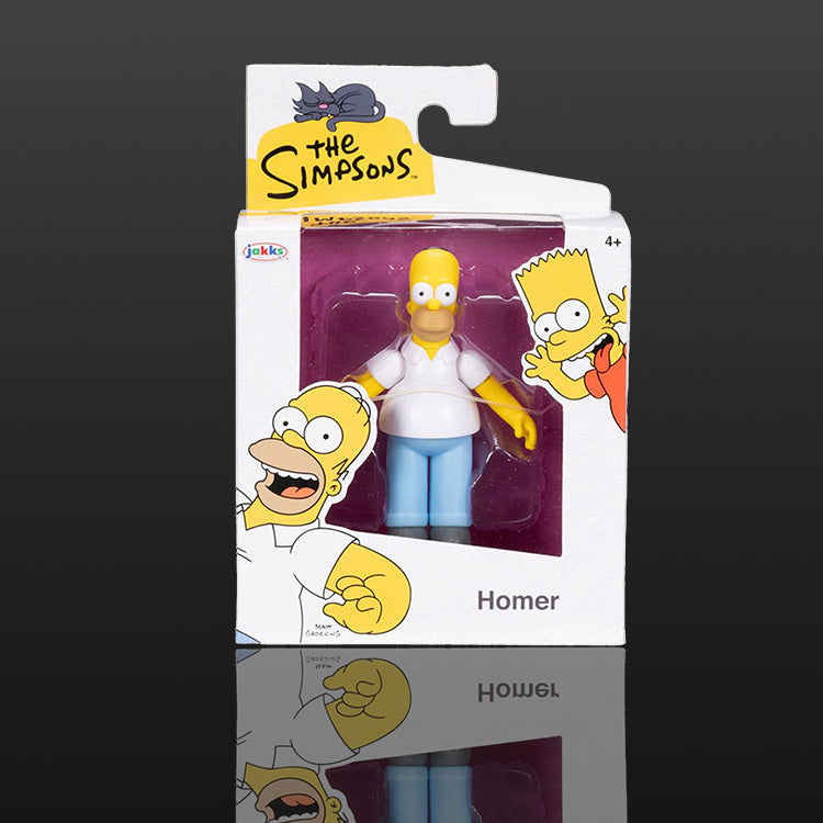 The Simpsons Homer Simpson Action Figure 2 1/2" Scale
