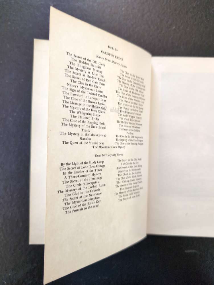 2 The Hidden Staircase With Blue Endpapers🔍Nancy Drew Mystery Books -1959-BE image 2