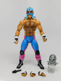Konnan Legends of Lucha Libre Premium 6.5" Action Figure (1:12 Scale) – Classic Masked Era Edition by Boss Fight Studio Llc new in box