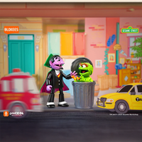 Oscar the Grouch from Sesame Street Blokees Mini Model Kit | 5" Scale image 3