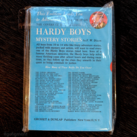 04 The Missing Chums (1962): 🕵🏻Vintage Hardy Boys Book Blue-Back image 3