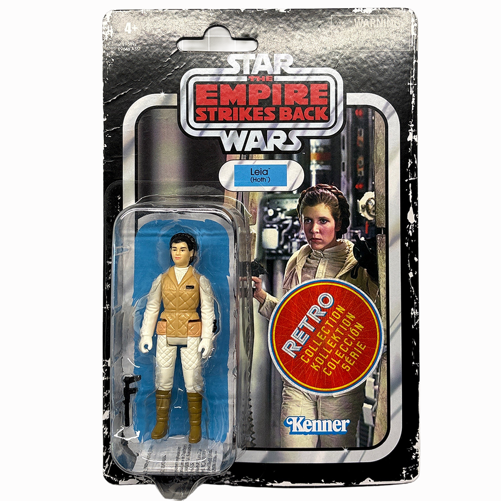 Leia (Hoth) Star Wars Retro Collection Action Figure 1:18 Scale ESB by Kenner in carded packaging