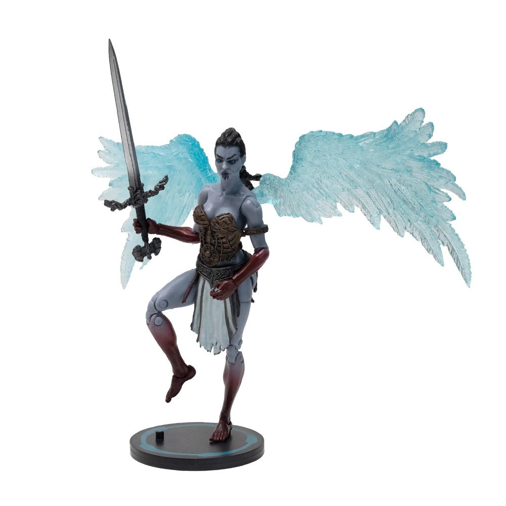 Valkyrie of the Dead - Kier Court of the Dead Action Figure - 1:18 Scale with translucent blue wings by Boss Fight Studio Llc new in box