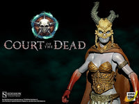 Valkyrie of the Dead - Kier Court of the Dead Action Figure - 1:18 Scale by Boss Fight Studio Llc in new box with horned helmet and cape