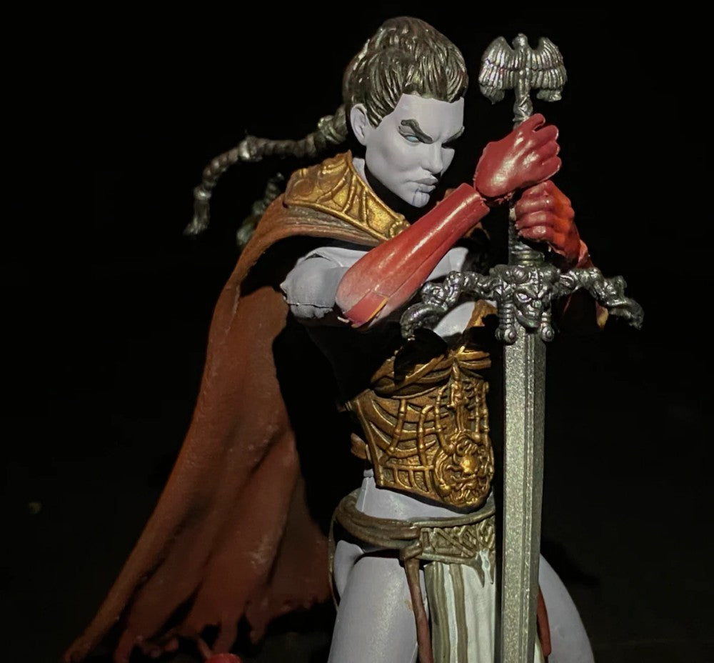 Valkyrie of the Dead - Kier Court of the Dead Action Figure - 1:18 Scale by Boss Fight Studio Llc with detailed armor and sword accessory
