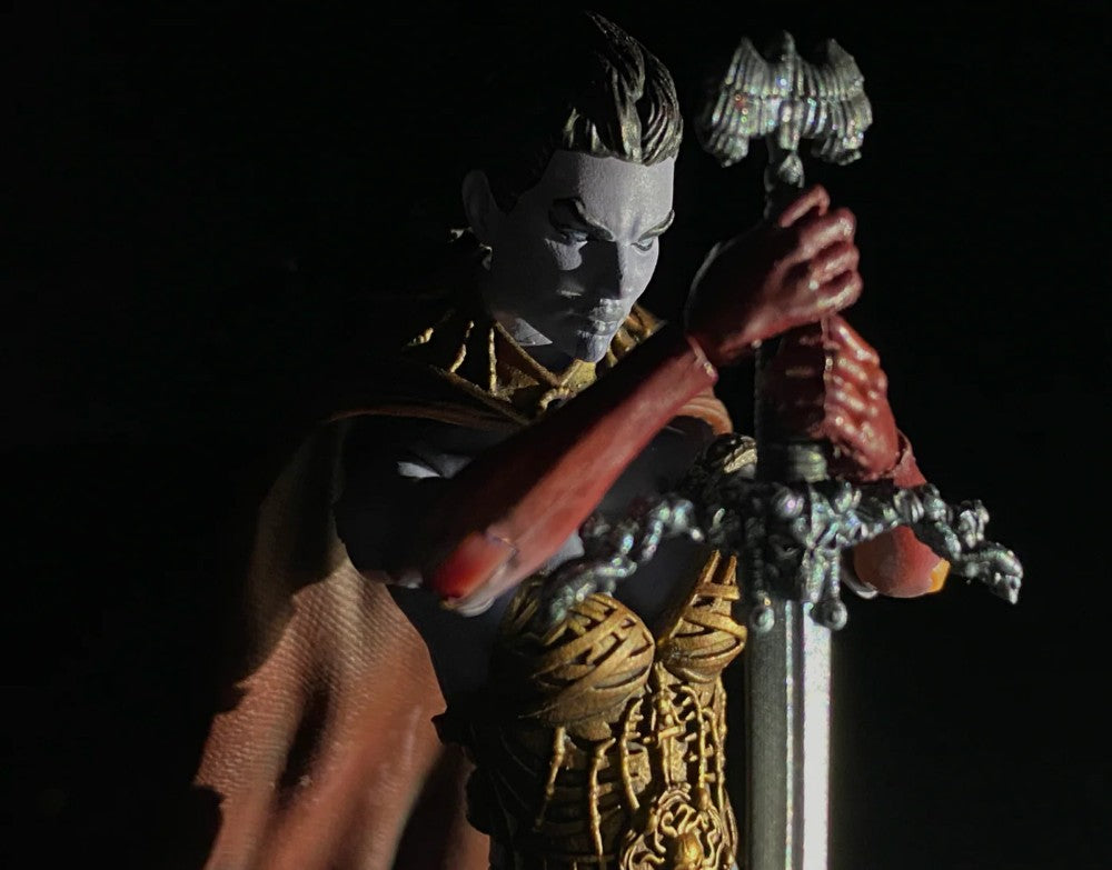 Valkyrie of the Dead - Kier Court of the Dead Action Figure - 1:18 Scale by Boss Fight Studio Llc new in box with detailed sword accessory