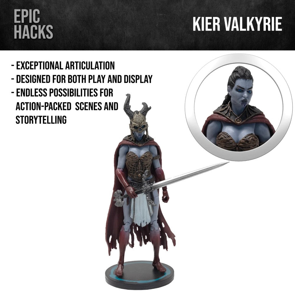 Valkyrie of the Dead - Kier Court of the Dead Action Figure - 1:18 Scale by Boss Fight Studio Llc new in box with detailed armor