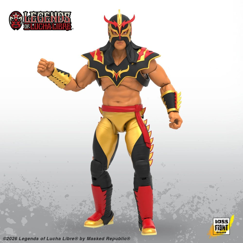 Ultimo Dragon Legends of Lucha Libre Premium 1:12 Scale 6" Action Figure new in box by Boss Fight Studio Llc