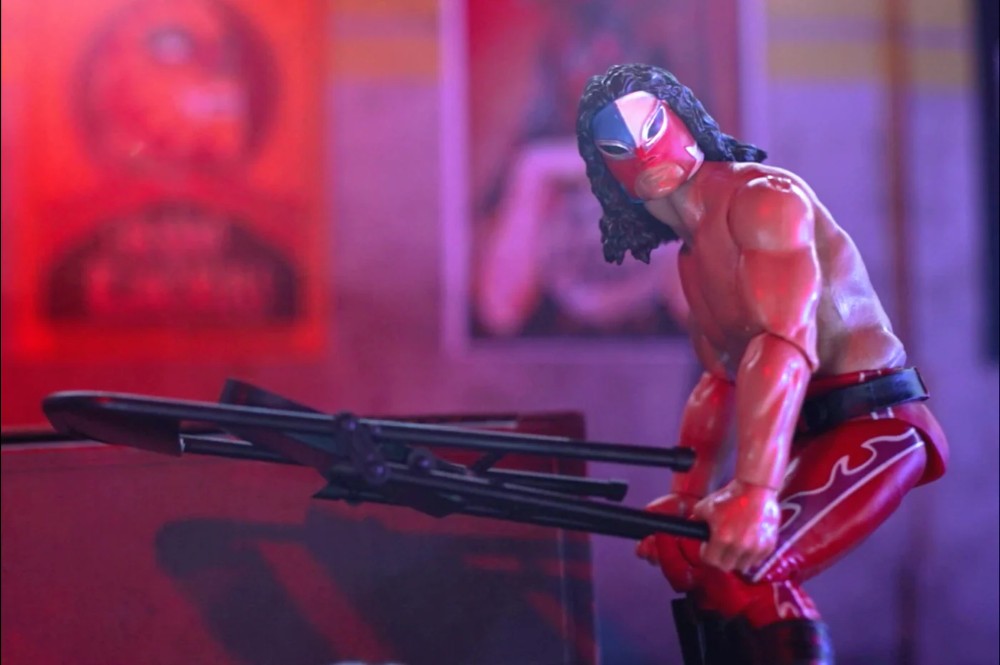 Lucha De La Muerte Premium Action Figure Accessory Set Legends of Lucha Libre Premium 1:12 Scale 6" by Boss Fight Studio Llc with wrestling weapon accessory