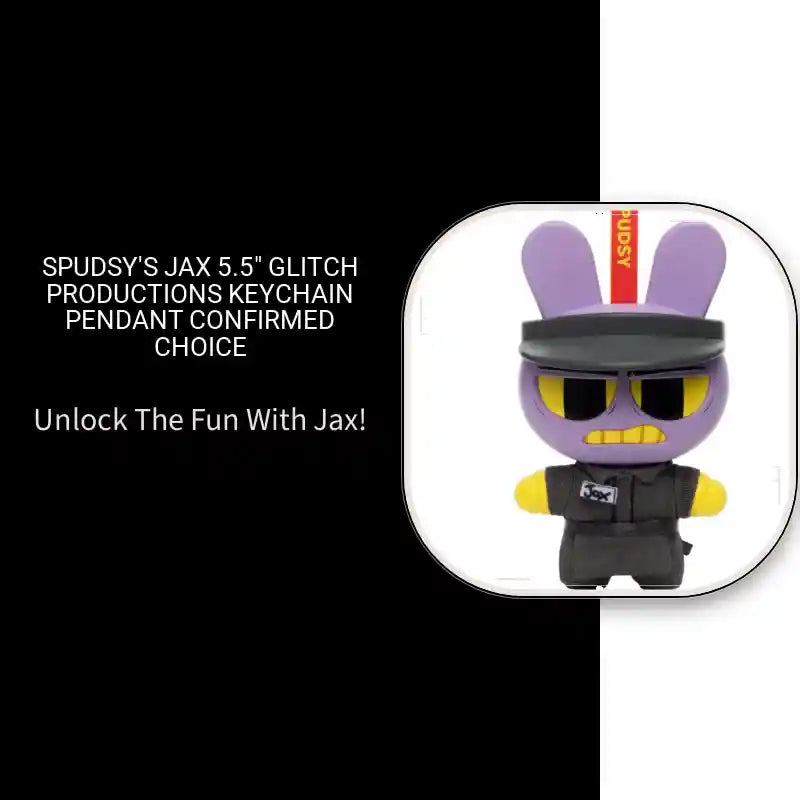Spudsy's Jax 5.5" Glitch Productions Keychain Pendant Confirmed Choice by@Outfy