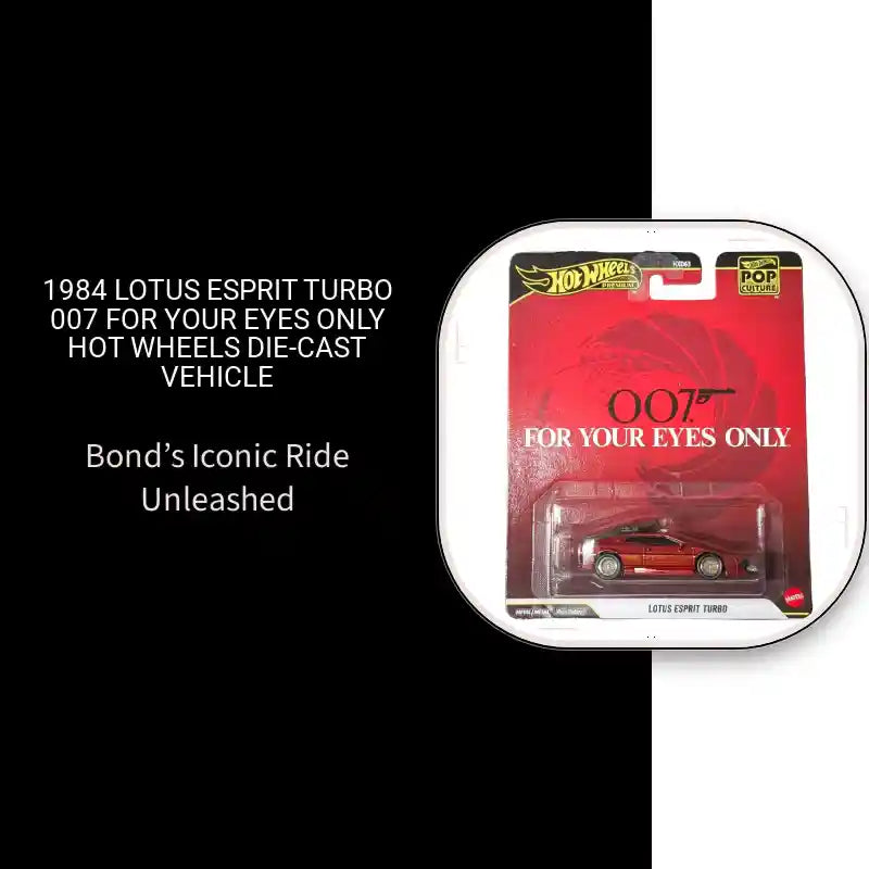 1984 Lotus Esprit Turbo 007 For Your Eyes Only Hot Wheels Die-Cast Vehicle by@Outfy