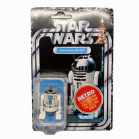 R2-D2 Star Wars Retro Collection Action Figure in case ANH by Kenner packaged collectible