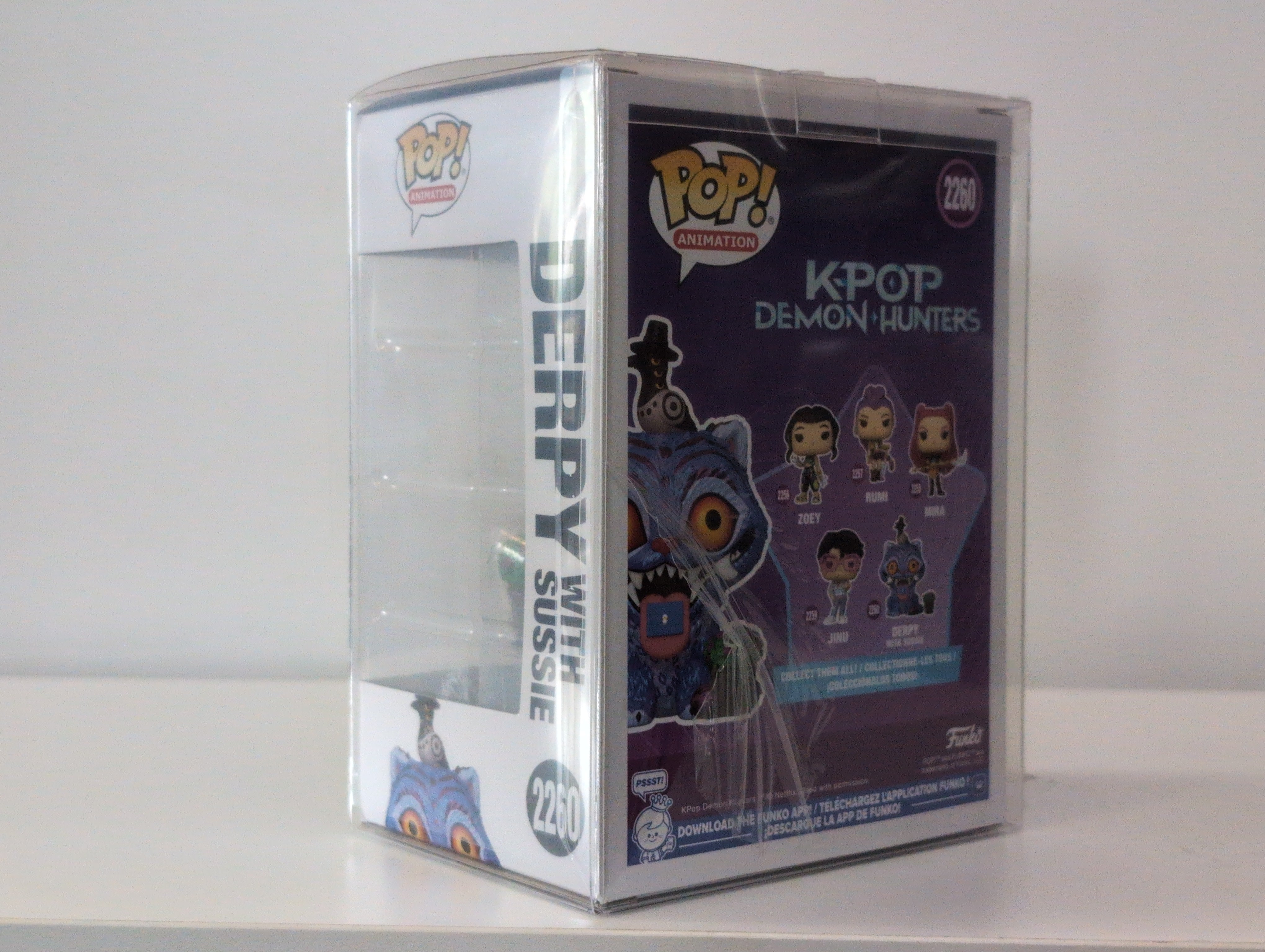 K-Pop Demon Hunters Derpy with Susie Funko Pop! Vinyl Figure #2260 New In Protector by Funko collectible toy