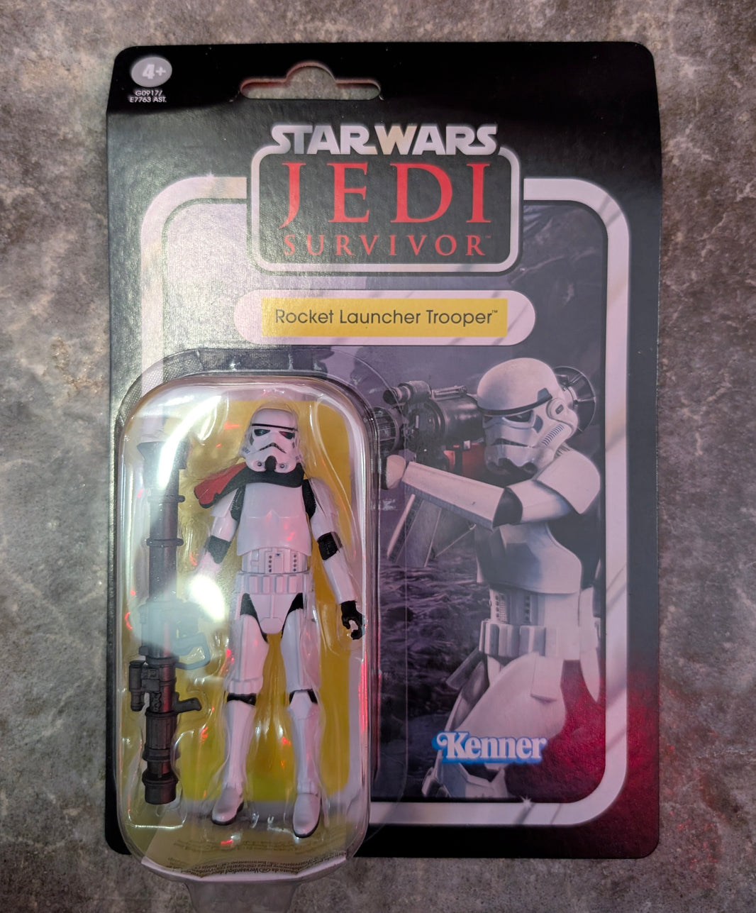 Star Wars The Vintage Collection 3 3/4-in Rocket Stormtrooper Action Figure (VC369)Not Mint by Kenner new in box