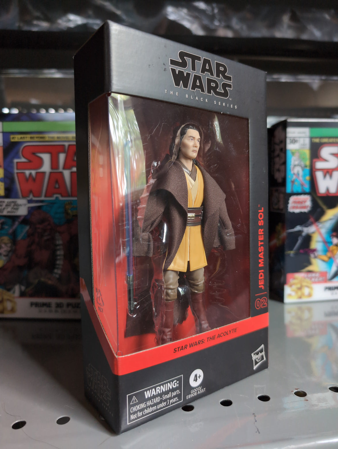 Hasbro Jedi Master Sol Star Wars Black Series 1:12 scale action figure in window box packaging