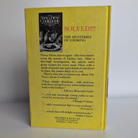 Vintage 1974 Nancy Drew The Mystery of the Glowing Eye book by Grosset & Dunlap Inc yellow hardcover back cover