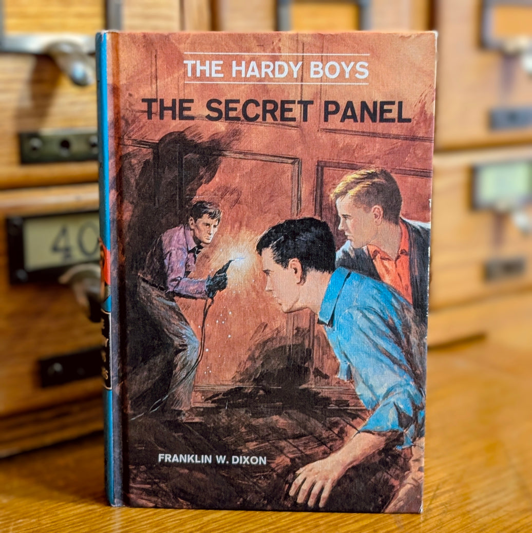 Vintage Hardy Boys book The Secret Panel by Franklin W. Dixon, published by Grosset & Dunlap, Inc.