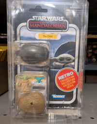 The Child Star Wars Retro Collection Action Figure in case MANDO by Kenner, new in box 3.75-inch scale collectible