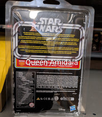 Queen Amidala Star Wars Retro Collection Action Figure in case by Kenner, new in box 3.75-inch scale collectible