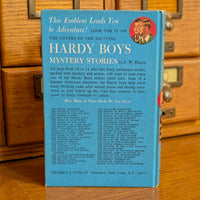 Back cover of 25 The Secret Panel Hardy Boys book vintage edition by Grosset & Dunlap Inc.