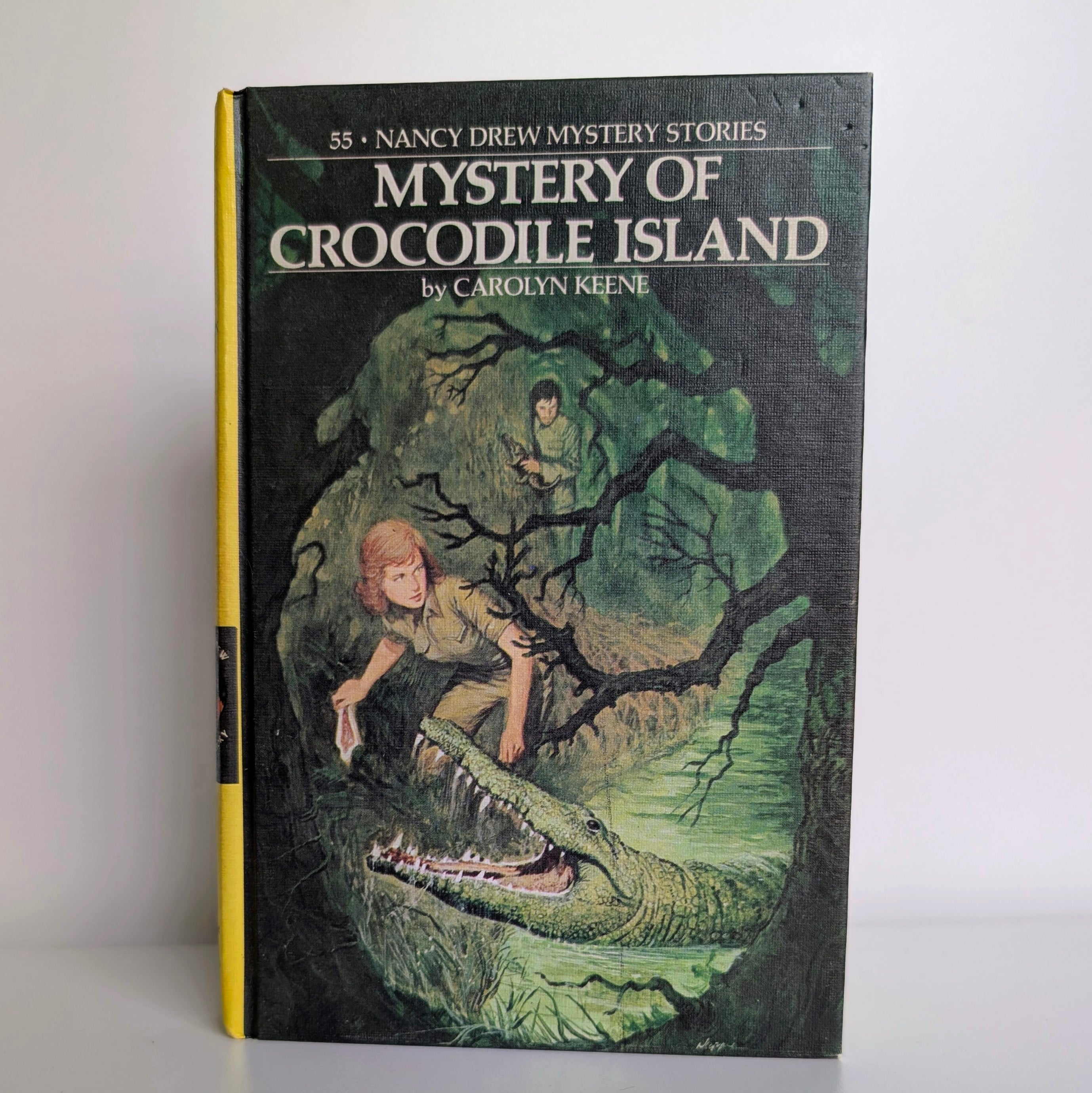 55 Mystery of Crocodile Island Nancy Drew book by Carolyn Keene published by Grosset & Dunlap Inc 1978 edition