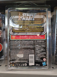 Kuiil Star Wars Retro Collection Action Figure 1:18 Scale MANDO by Kenner new in box collectible toy packaging back view