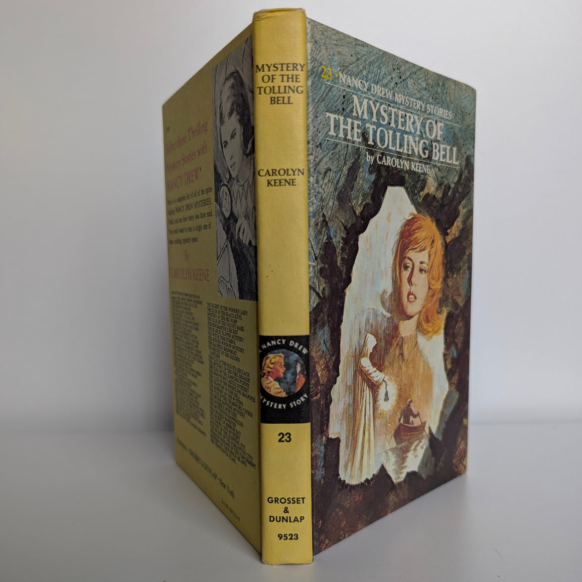 23 Nancy Drew Mystery Series The Mystery of the Tolling Bell by Carolyn Keene Grosset & Dunlap book edition