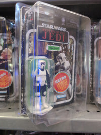 Biker Scout Star Wars Retro Collection Action Figure 1:18 Scale ROTJ by Kenner, new in box collectible toy