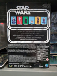 Hasbro Star Wars Black Series 1:12 scale Yoda Force Ghost figure packaging back with character images and product details