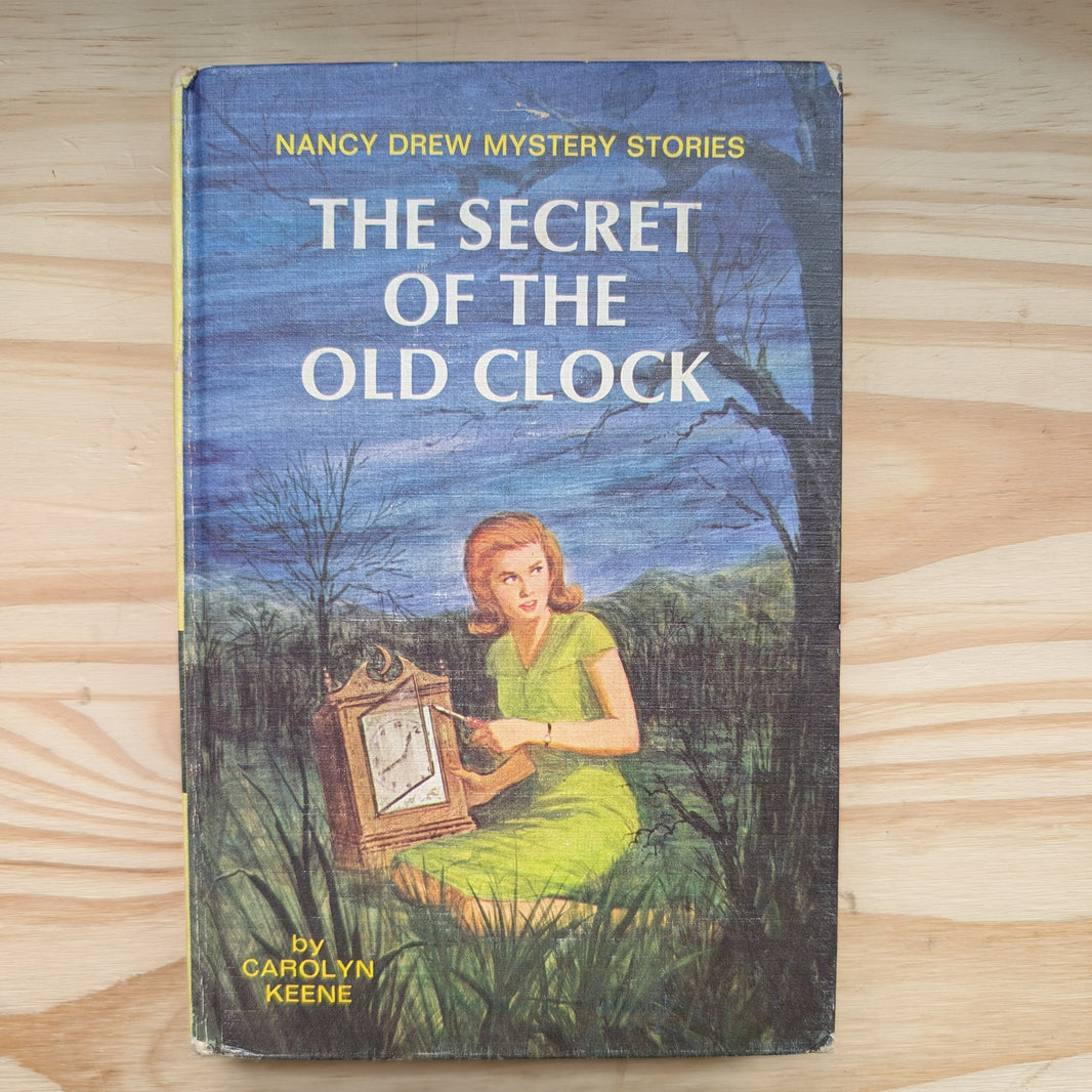 1 The Secret of the Old Clock Nancy Drew Mystery Books -1959 (be) vintage book by Grosset & Dunlp, Inc.