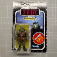 Star Wars Gamorrean Guard action figure in retro Kenner packaging