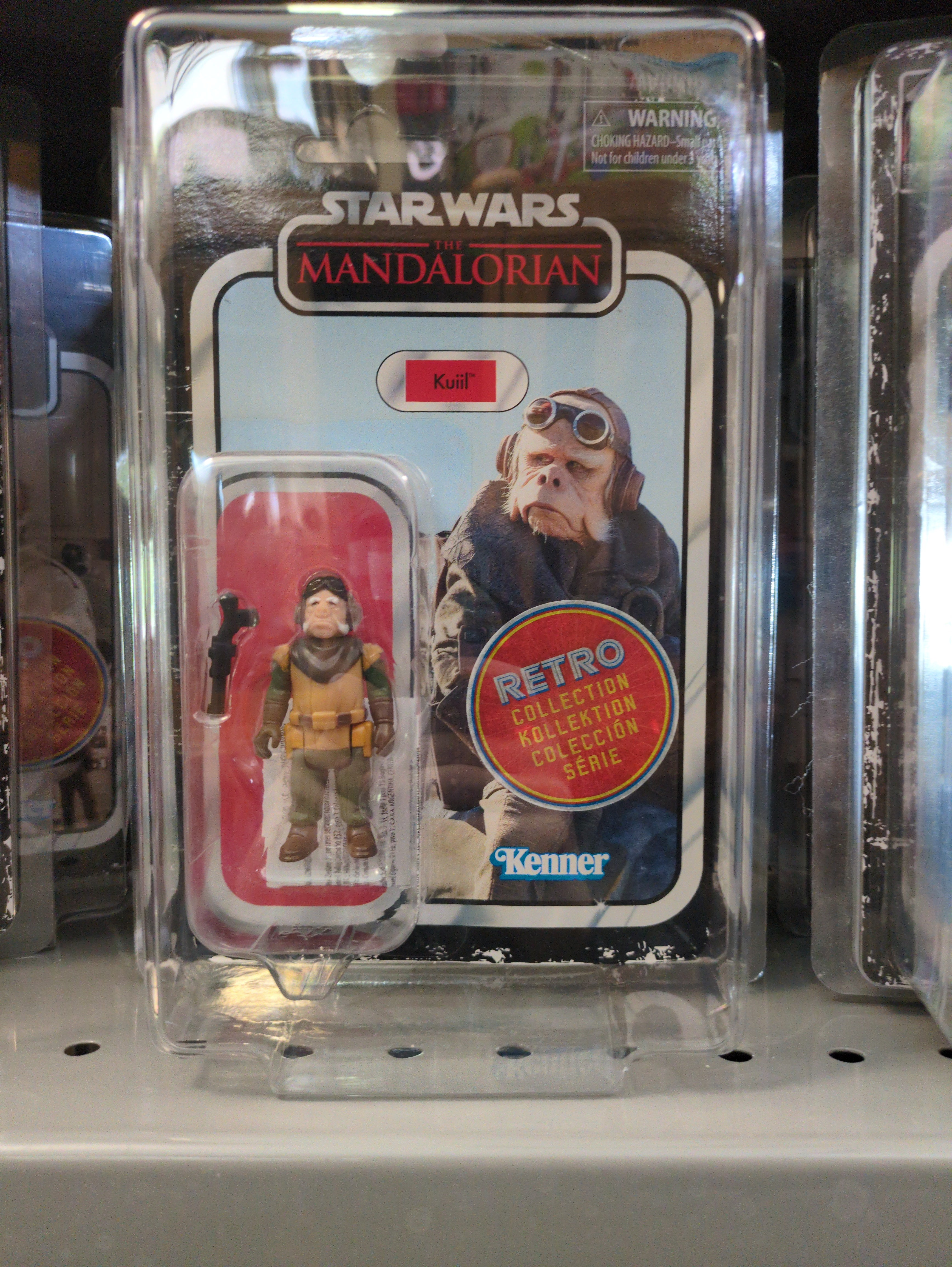 Kuiil Star Wars Retro Collection Action Figure 1:18 Scale MANDO by Kenner new in box collectible toy with accessories