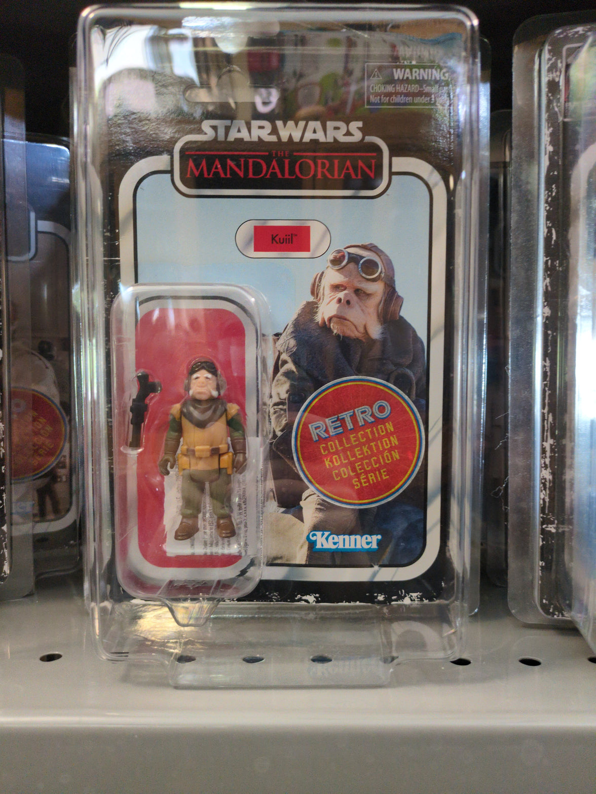 Kuiil Star Wars Retro Collection Action Figure 1:18 Scale MANDO by Kenner new in box collectible toy with accessories