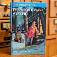 Vintage Hardy Boys book The Short Wave Mystery by Franklin W. Dixon published by Grosset & Dunlap Inc