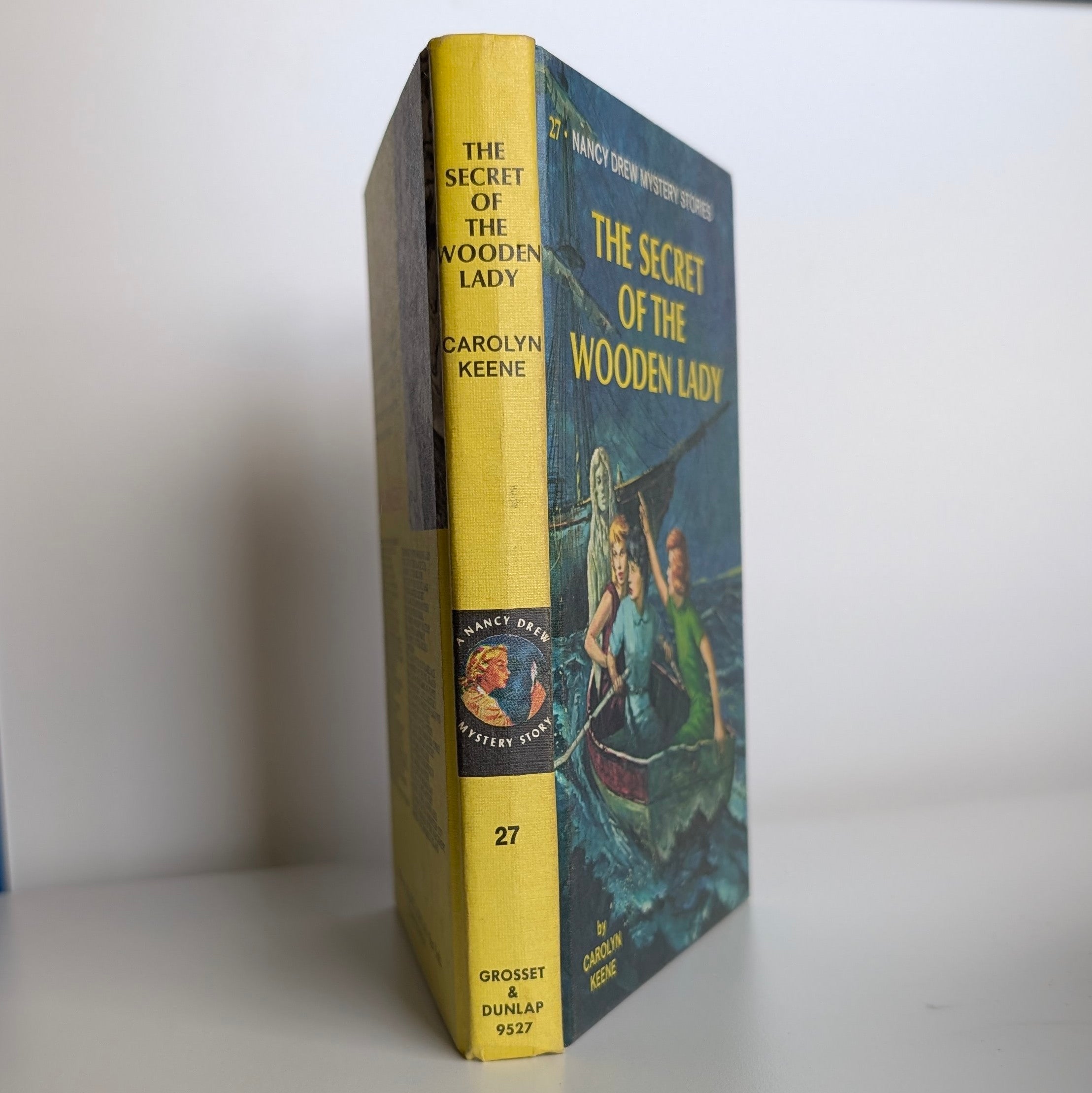 Vintage 1967 Nancy Drew Mystery 27 The Secret of the Wooden Lady hardcover by Grosset & Dunlap Inc.