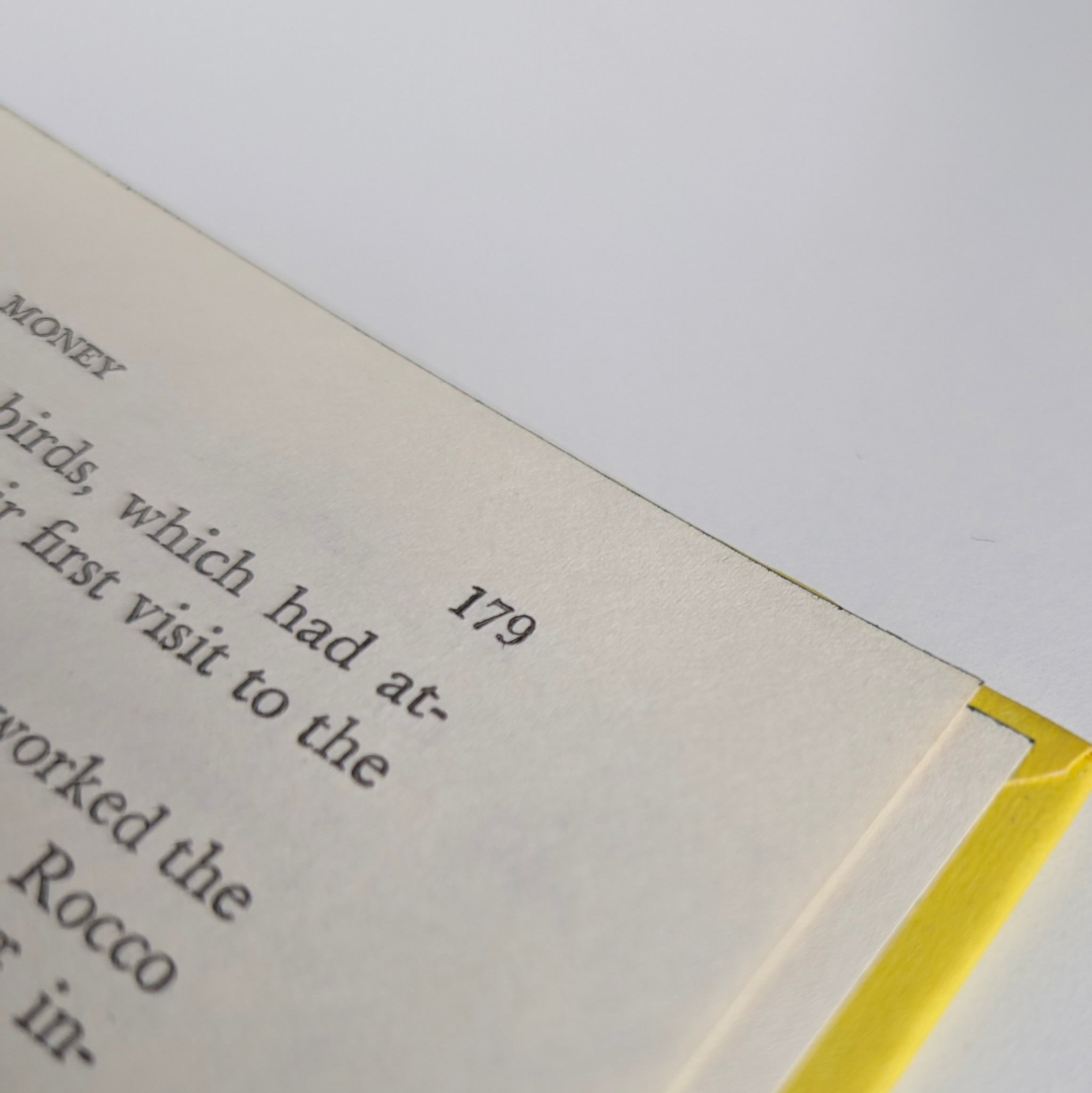 Vintage Nancy Drew The Strange Message in the Parchment Grosset & Dunlap yellow hardcover book detail page 179