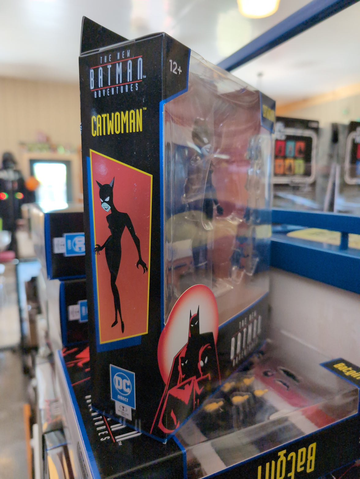 McFarlane DC The New Batman Adventures Catwoman 6-inch action figure in original collector packaging.