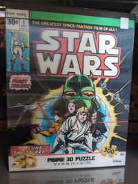 Star Wars 3D Lenticular Effect Puzzle 1 First Issue Prime 3d 300 with retro comic cover by Prime 3d collectible puzzle