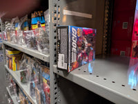 Hasbro GI Joe Classified Series David L Bazooka Tiger Force 6-inch action figure packaging side view on shelf