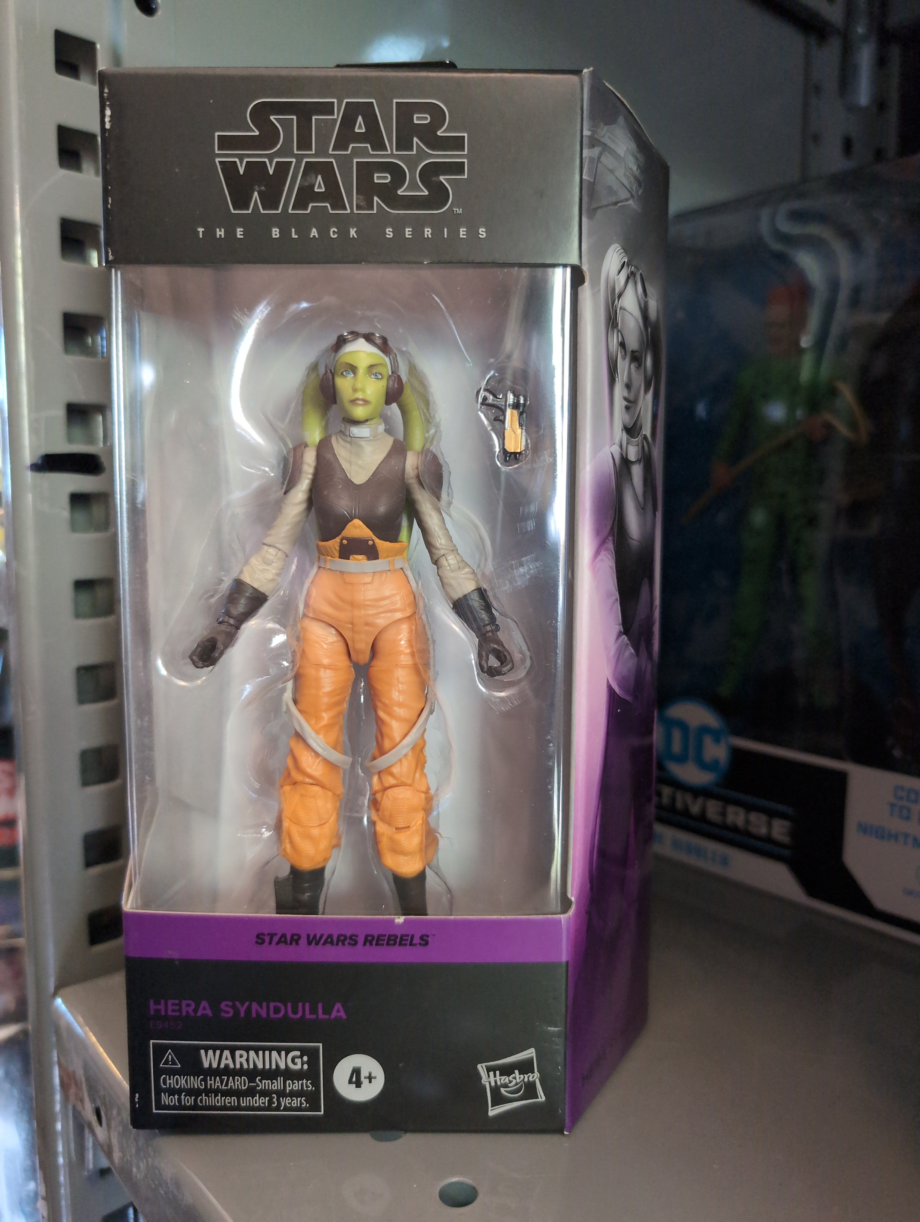 Star Wars Black Series Hera Syndulla action figure by Hasbro in collector packaging with poseable features